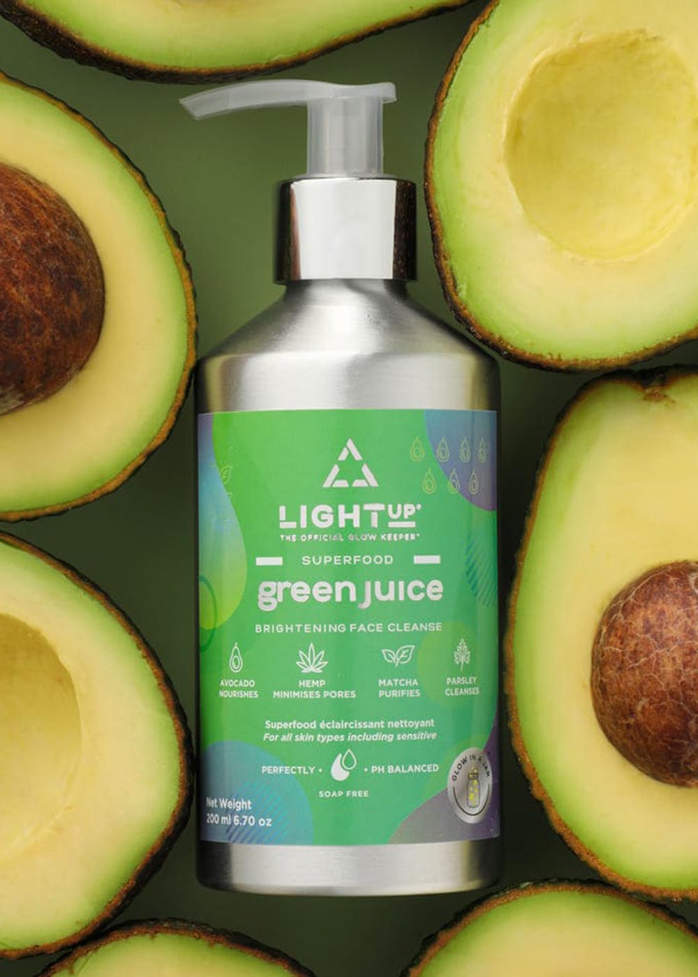 Get Green Juice Superfood Brightening Face Wash Ml At Lbb Shop