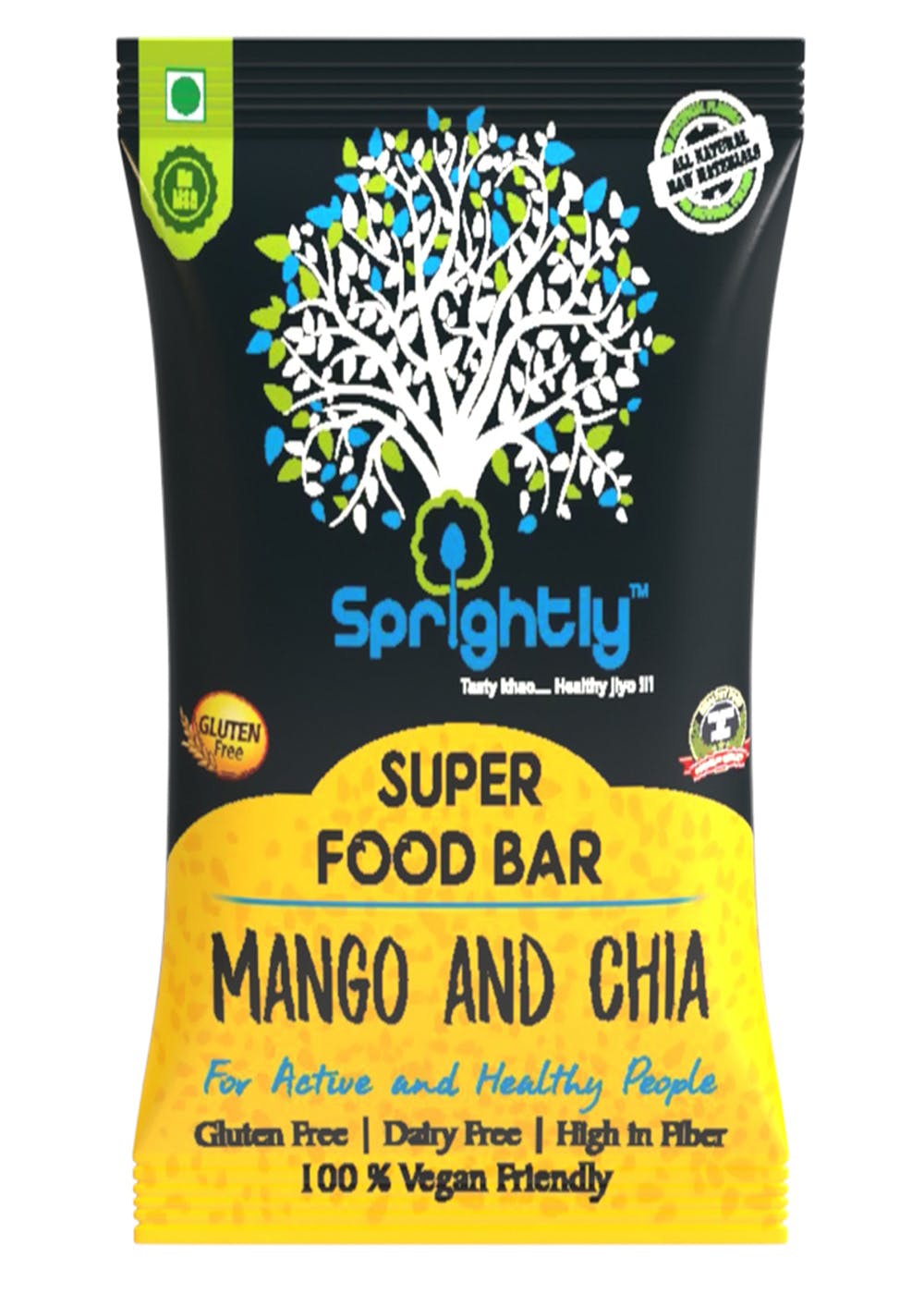 Mango Chia Bar-Pack of 12- 480gm
