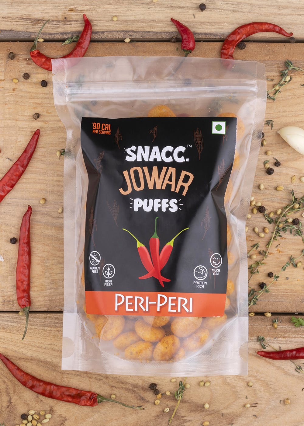 Get Peri Peri Jowar Puffs 80gm At 62 LBB Shop
