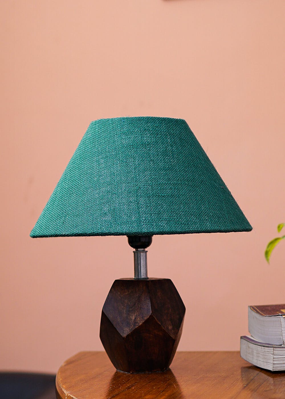 Get Sefinn Table Lamp with Dark Green Empire Shade at ₹ 2390 LBB Shop
