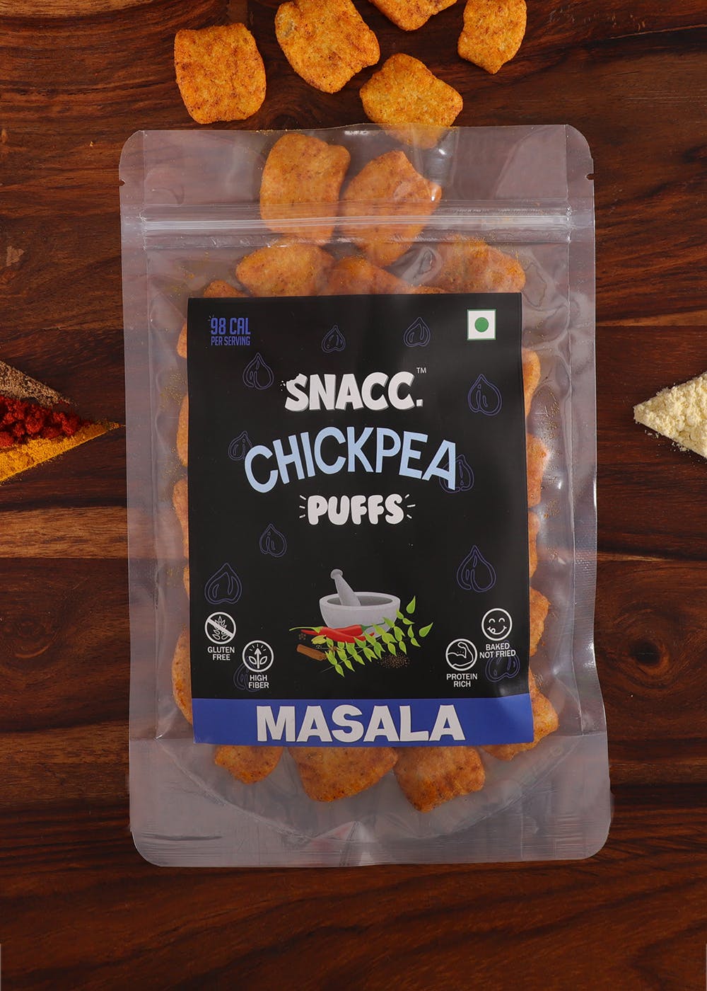 Chickpea Masala Puffs -70gm