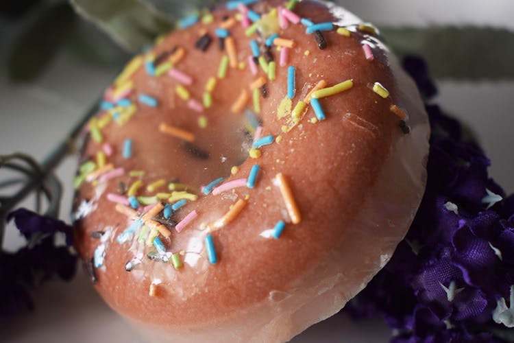 Donut Shaped Soap With Natural Ingredients