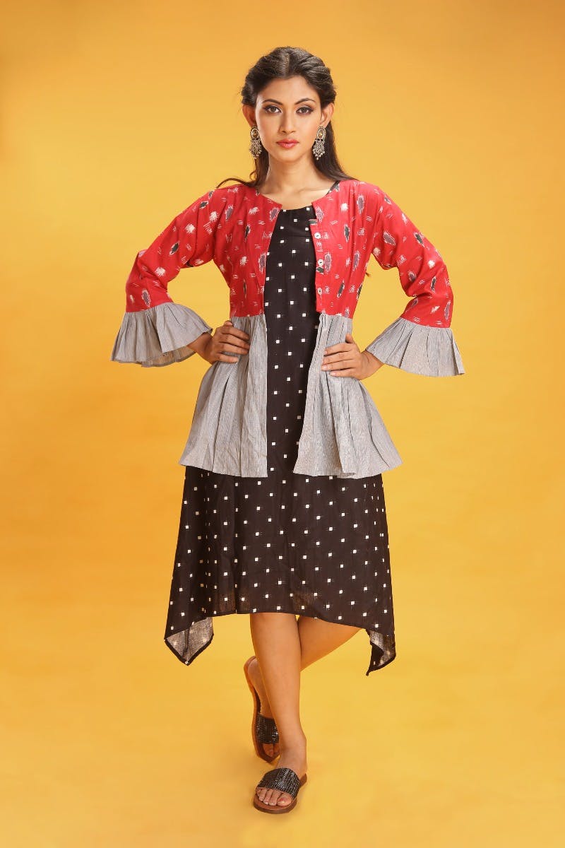 ladies kurta jacket design