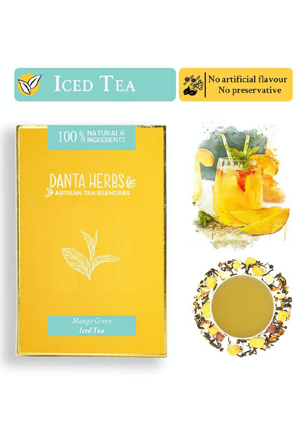 Get Mango Green Iced Tea at ₹ 899 LBB Shop