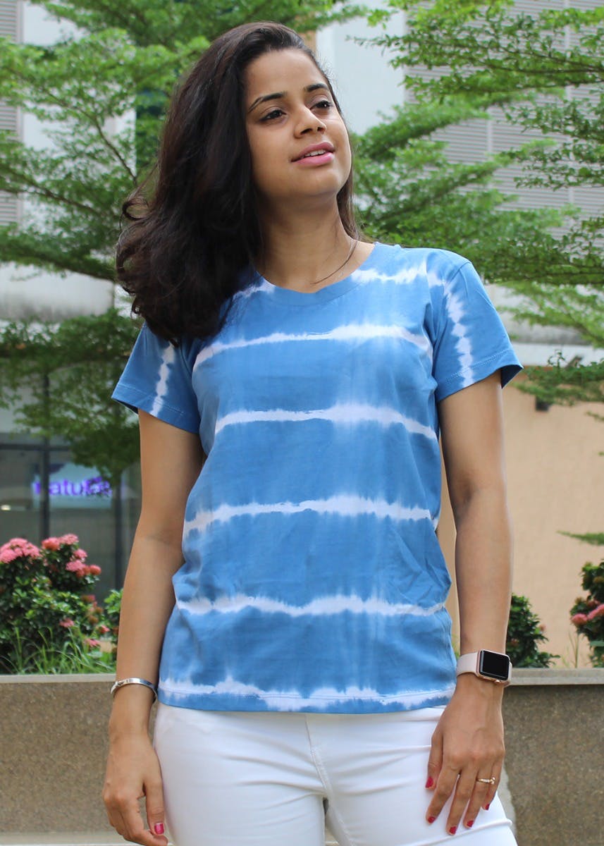 Tie-Dye Stripes T-Shirt