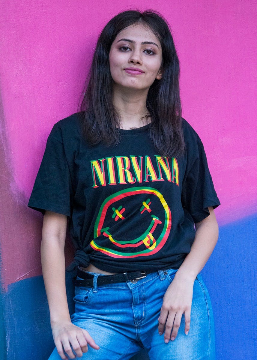 nirvana t shirt india