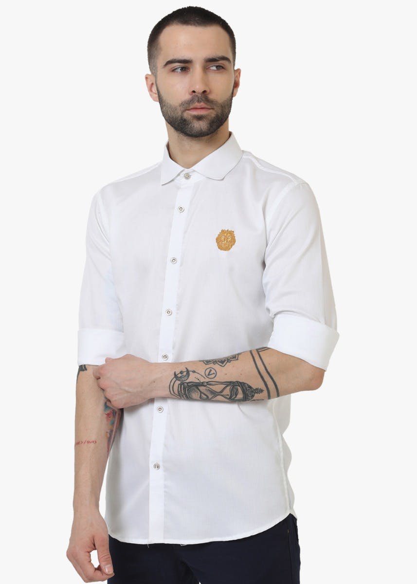 lion logo shirt brand