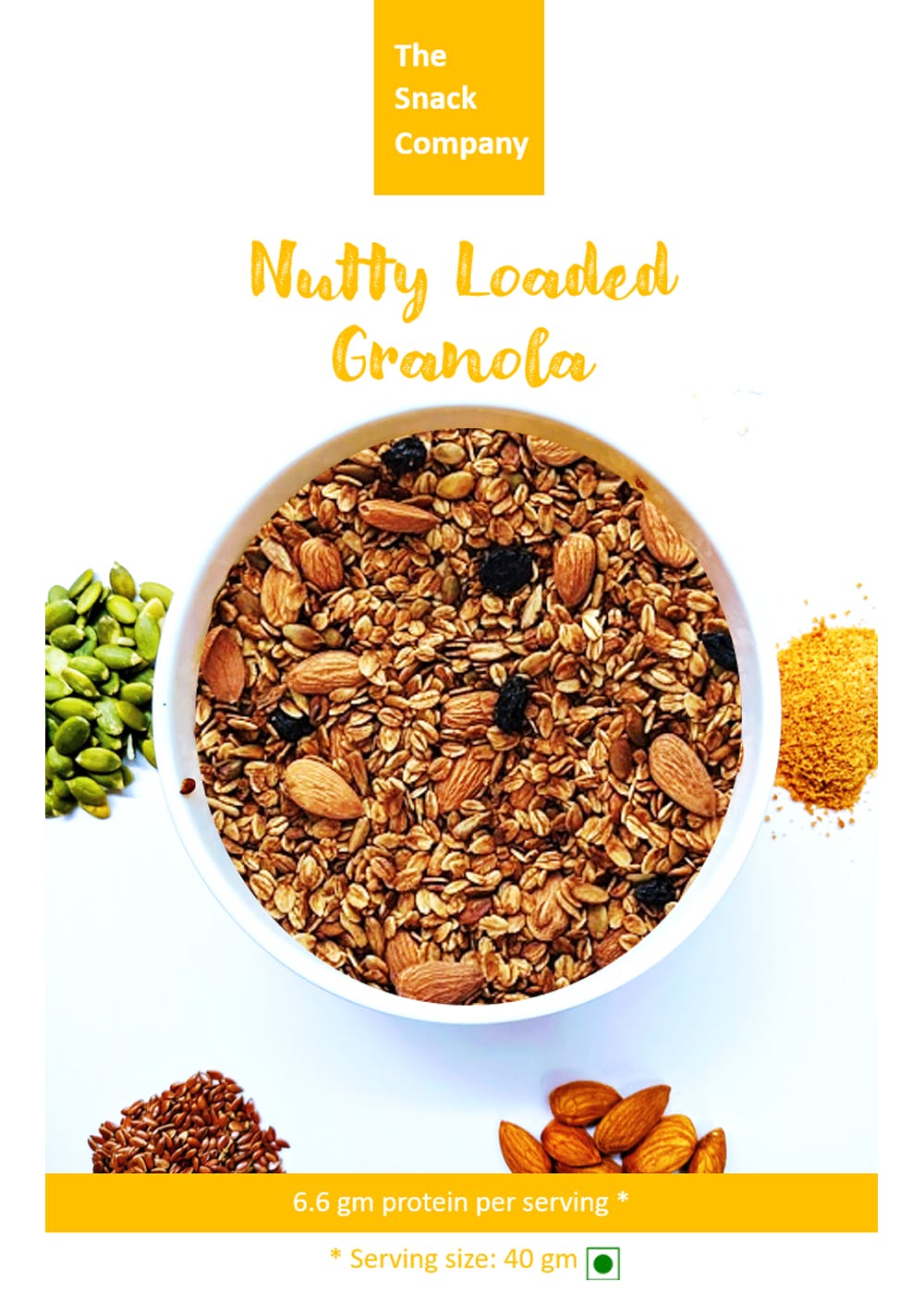 Nutty Loaded Granola 250 grams