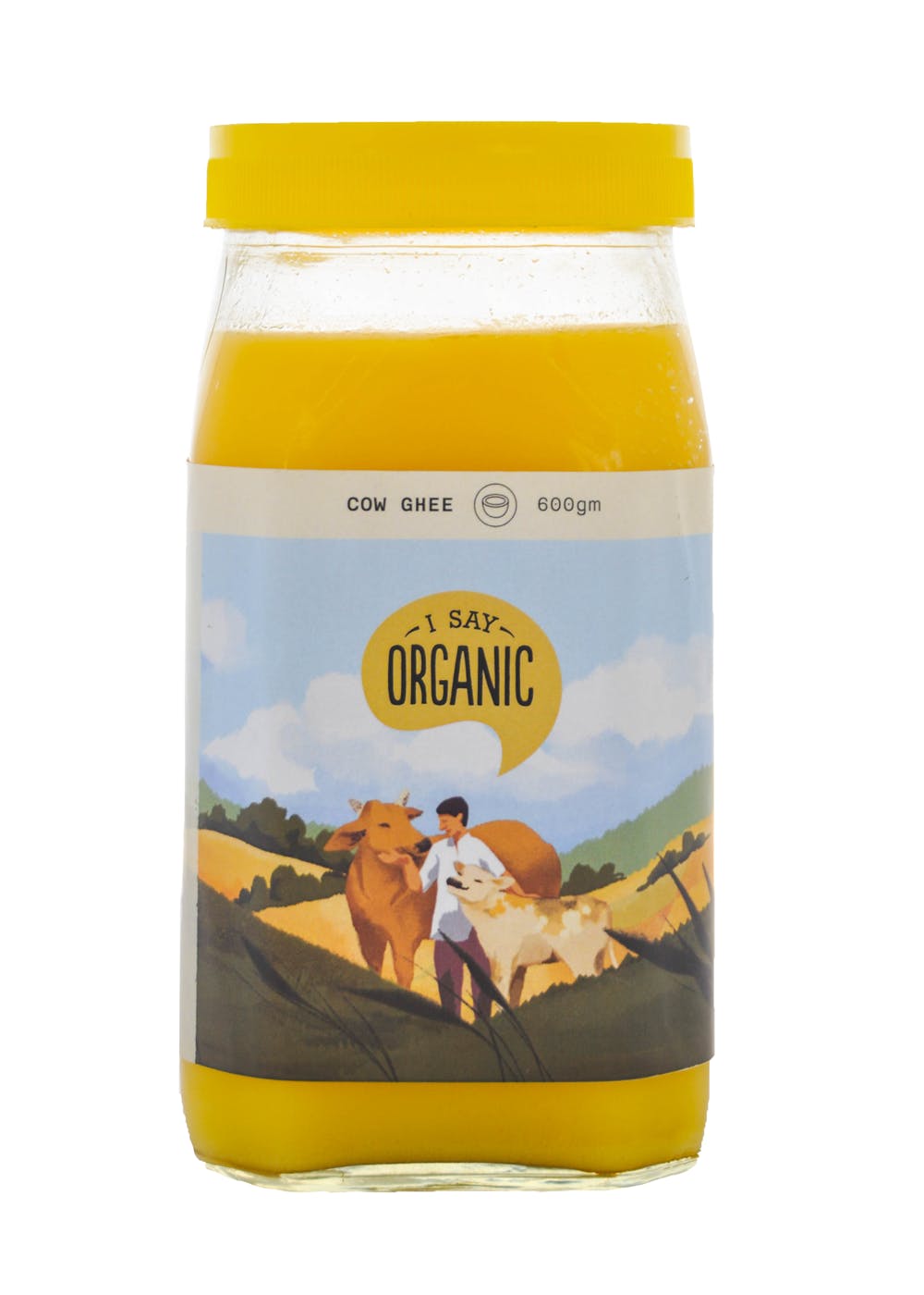 Get Organic Desi Cow Ghee 600g at ₹ 1200 | LBB Shop