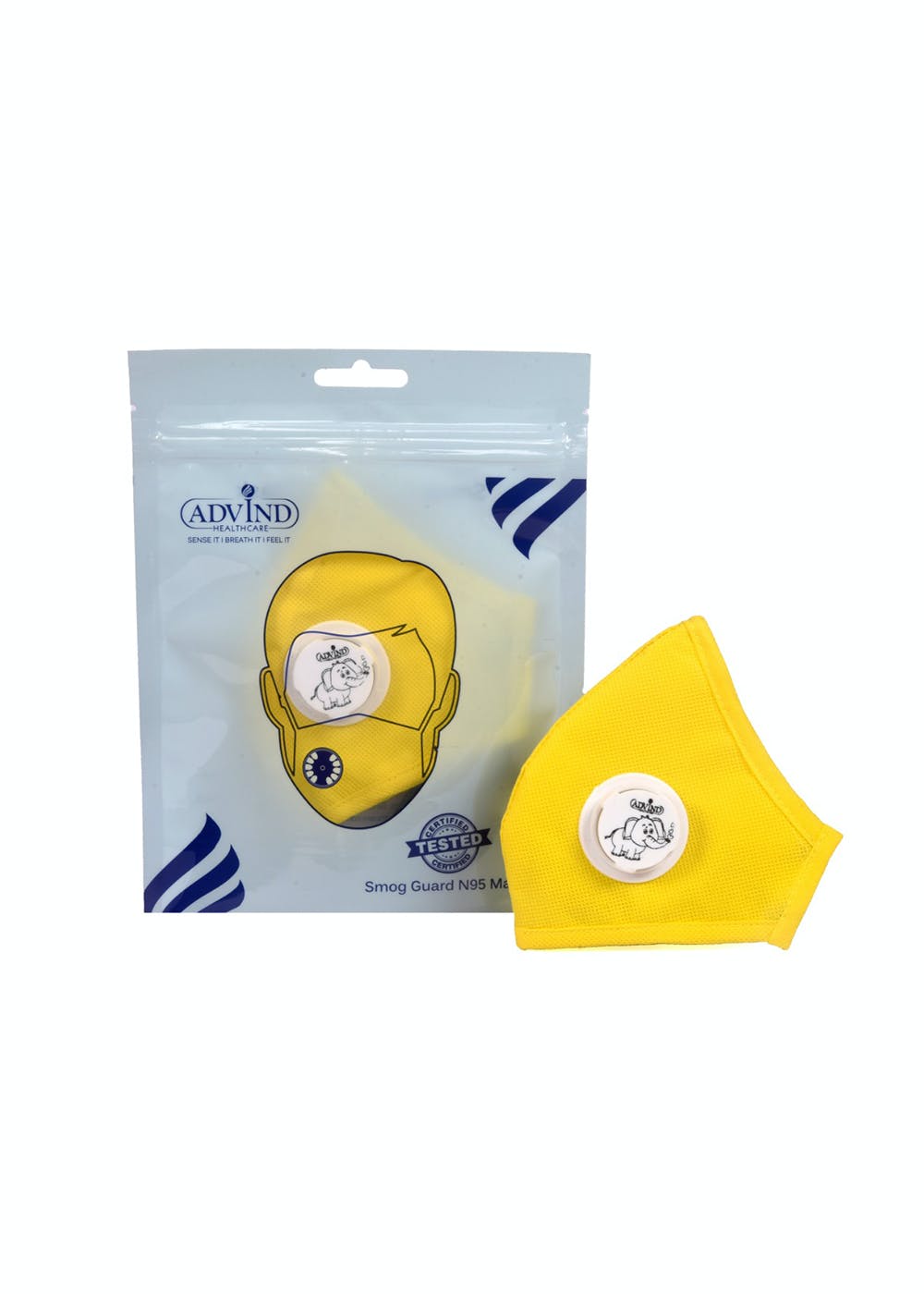 Get Smog Guard N95 Kids Mask With One Valve S 6 10 Years Yellow At Get smog guard n95 kids mask with one valve s 6 10 years yellow at