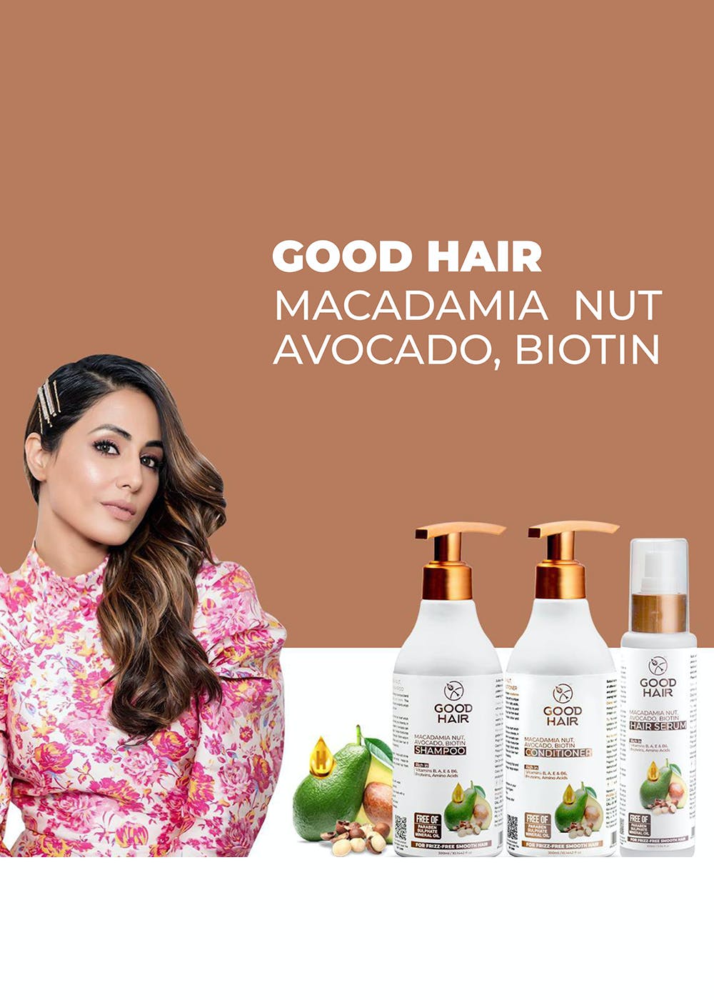 Get Macadamia Nut, Avocado, Biotin Serum, Shampoo & Conditioner- 700ml at ₹  1597 | LBB Shop