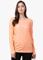 Clothing,Orange,Polka dot,Sleeve,Peach,Pattern,Shoulder,Neck,Pink,Top