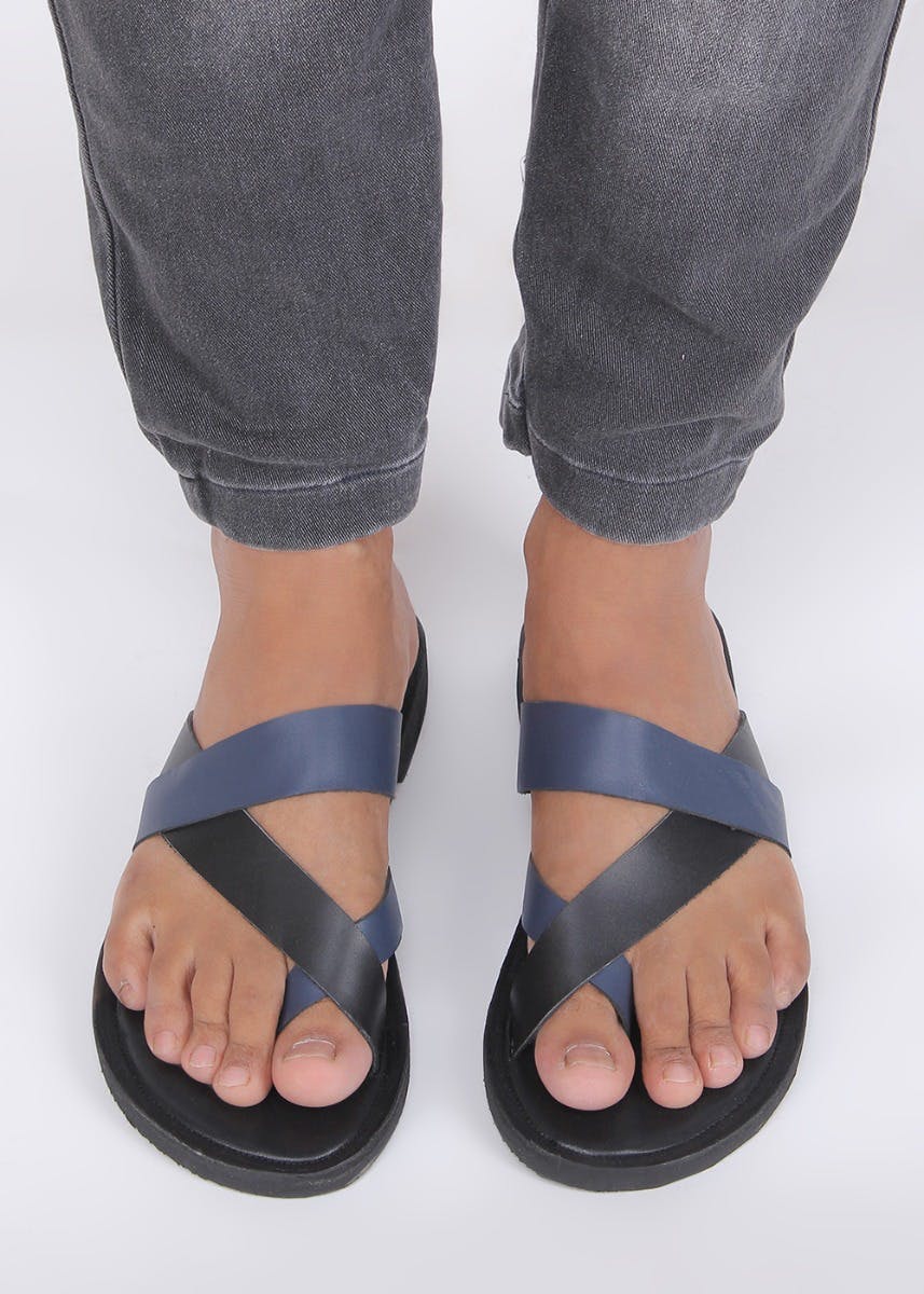 one toe strap sandals