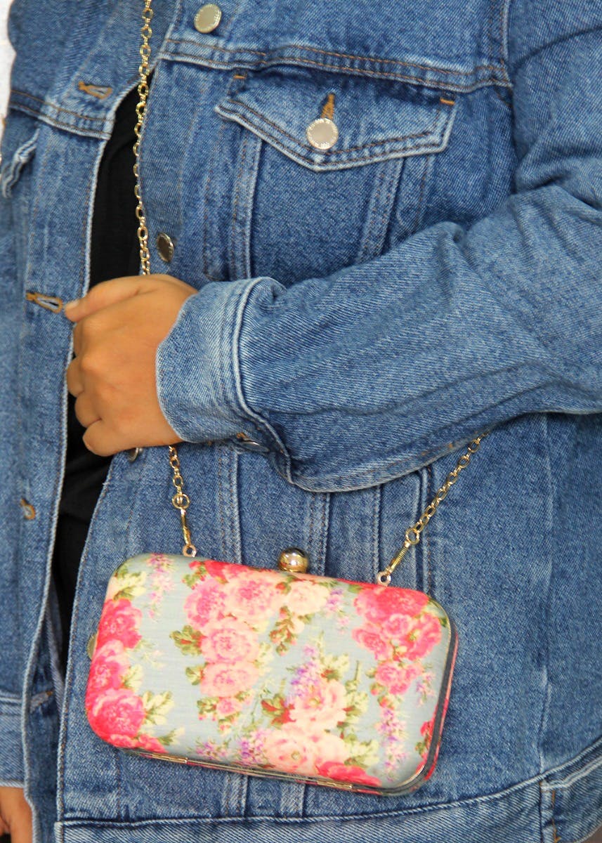 Spring Flower Clutch Pink main image 1