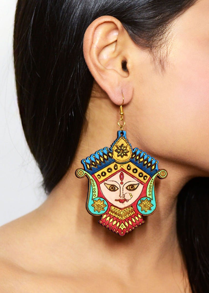 Kathakali earrings clearance