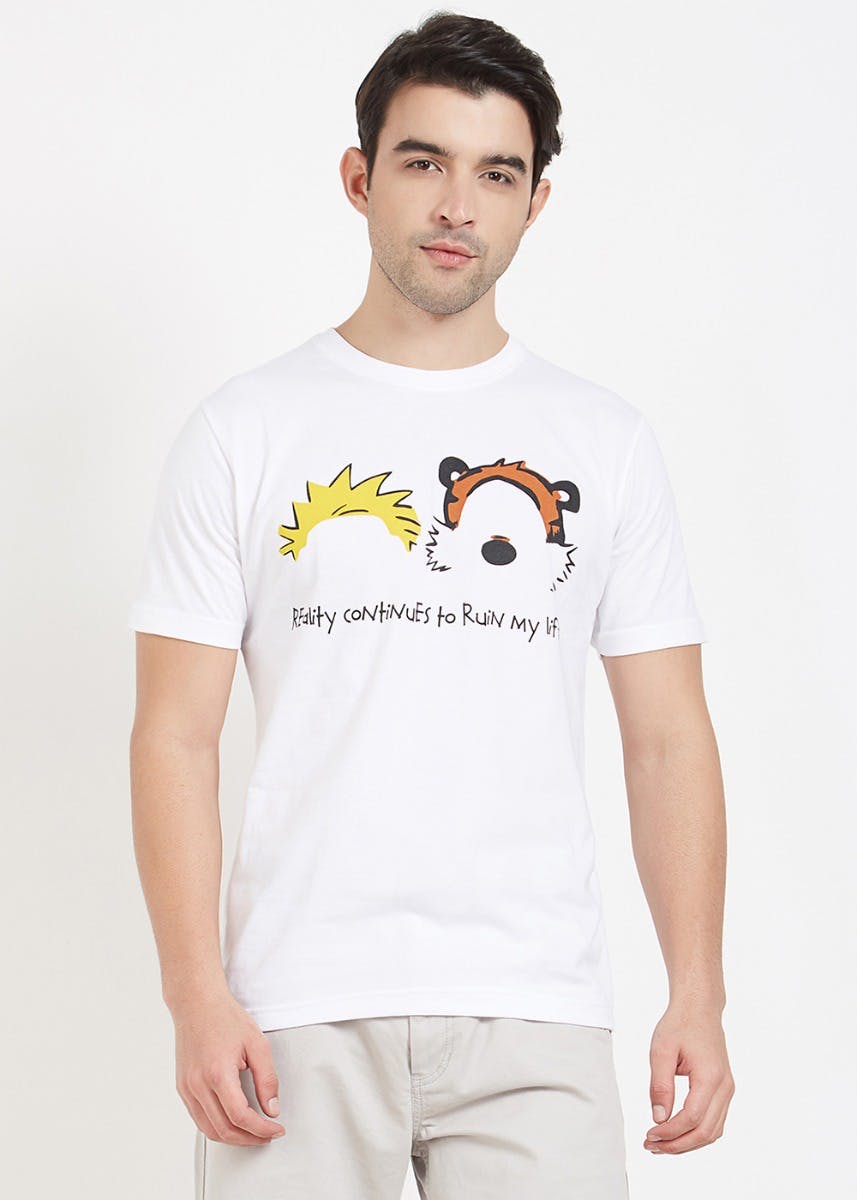 Jungle Cat Reality Print T-Shirt