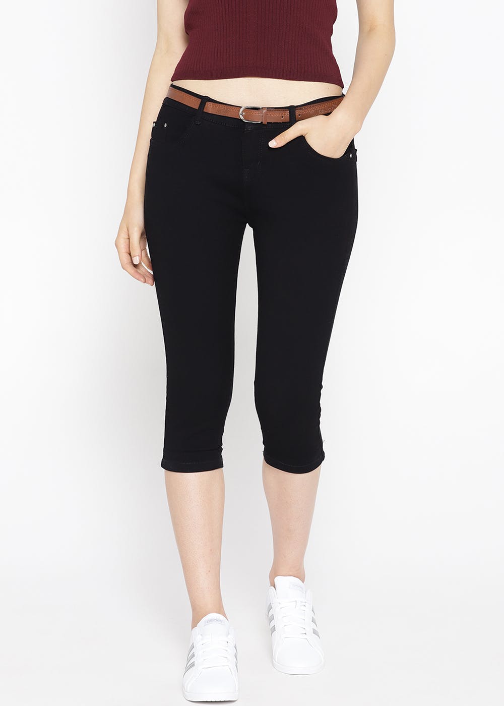 Buy RECAP Black Skinny Fit Jeans for Women Online  Tata CLiQ