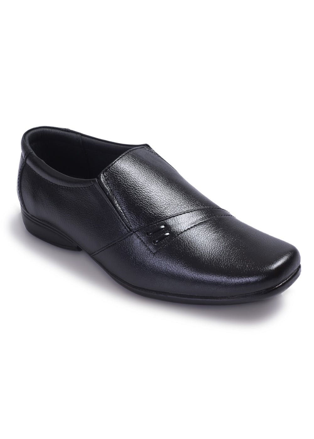 Get Black Square Toe Formal Shoes at ₹ 699 | LBB Shop