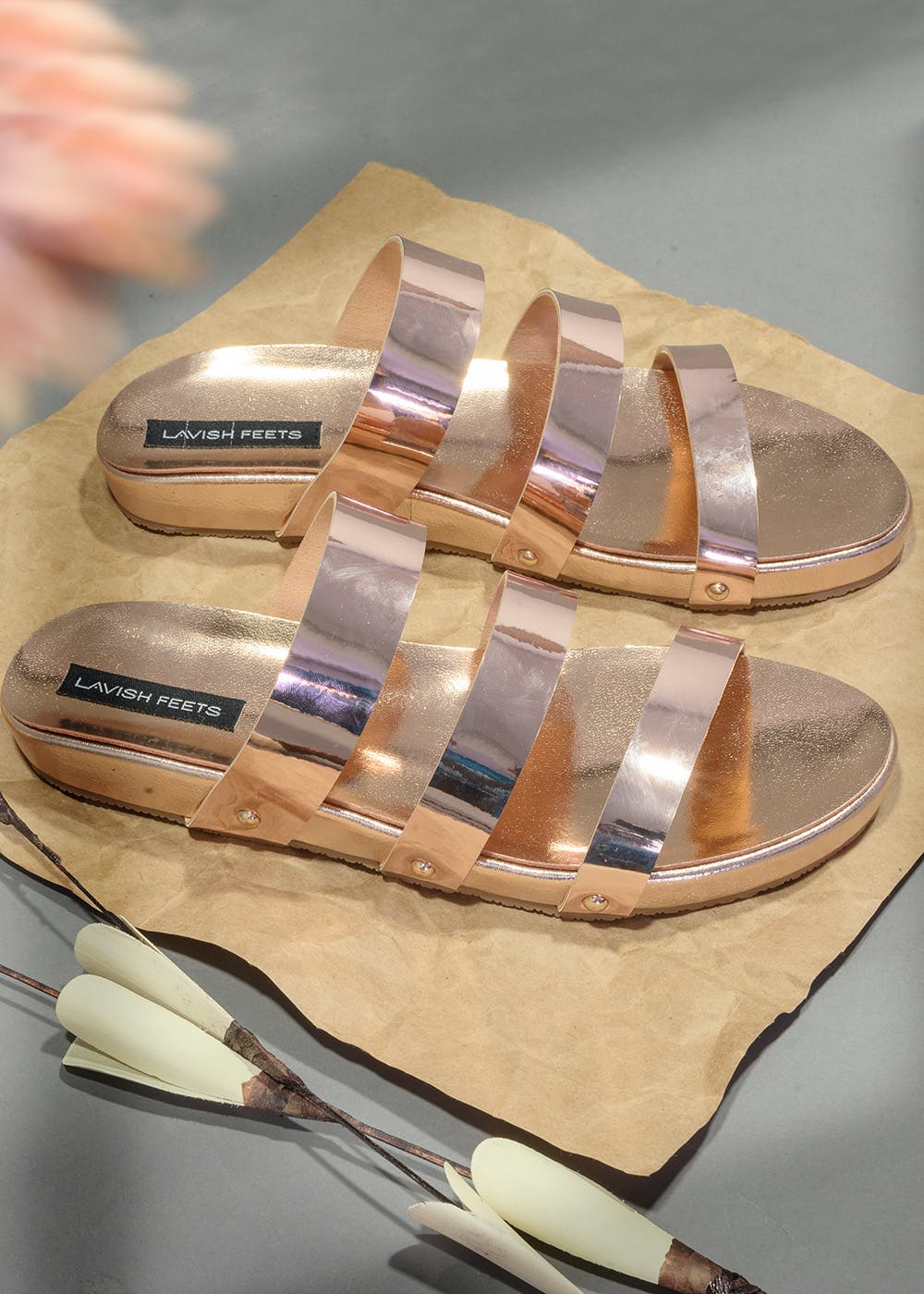 strapped slides