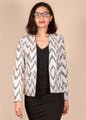 Clothing,Outerwear,White,Blazer,Jacket,Sleeve,Top,Fashion,Beige,Neck