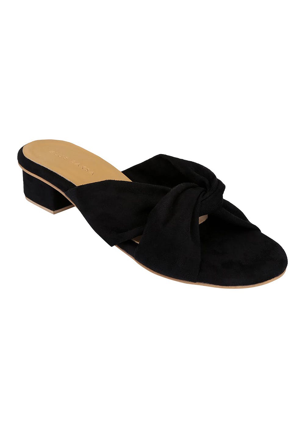 Get Velvet Bow Knot Slides at ₹ 749 | LBB Shop