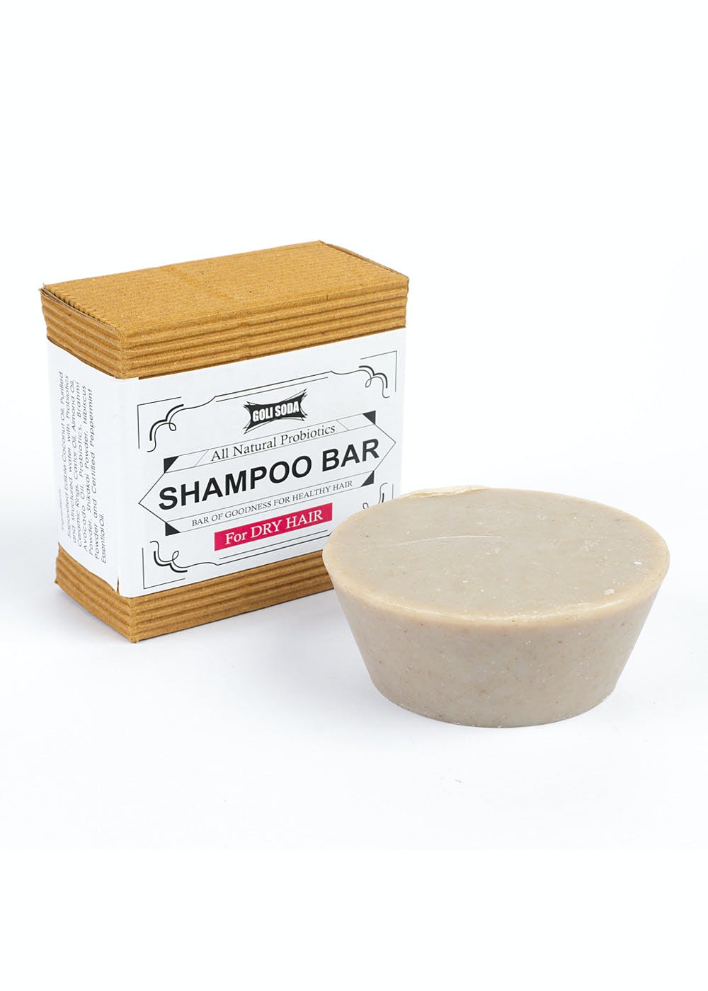 All Natural Probiotic Shampoo Bar For Dry Hair