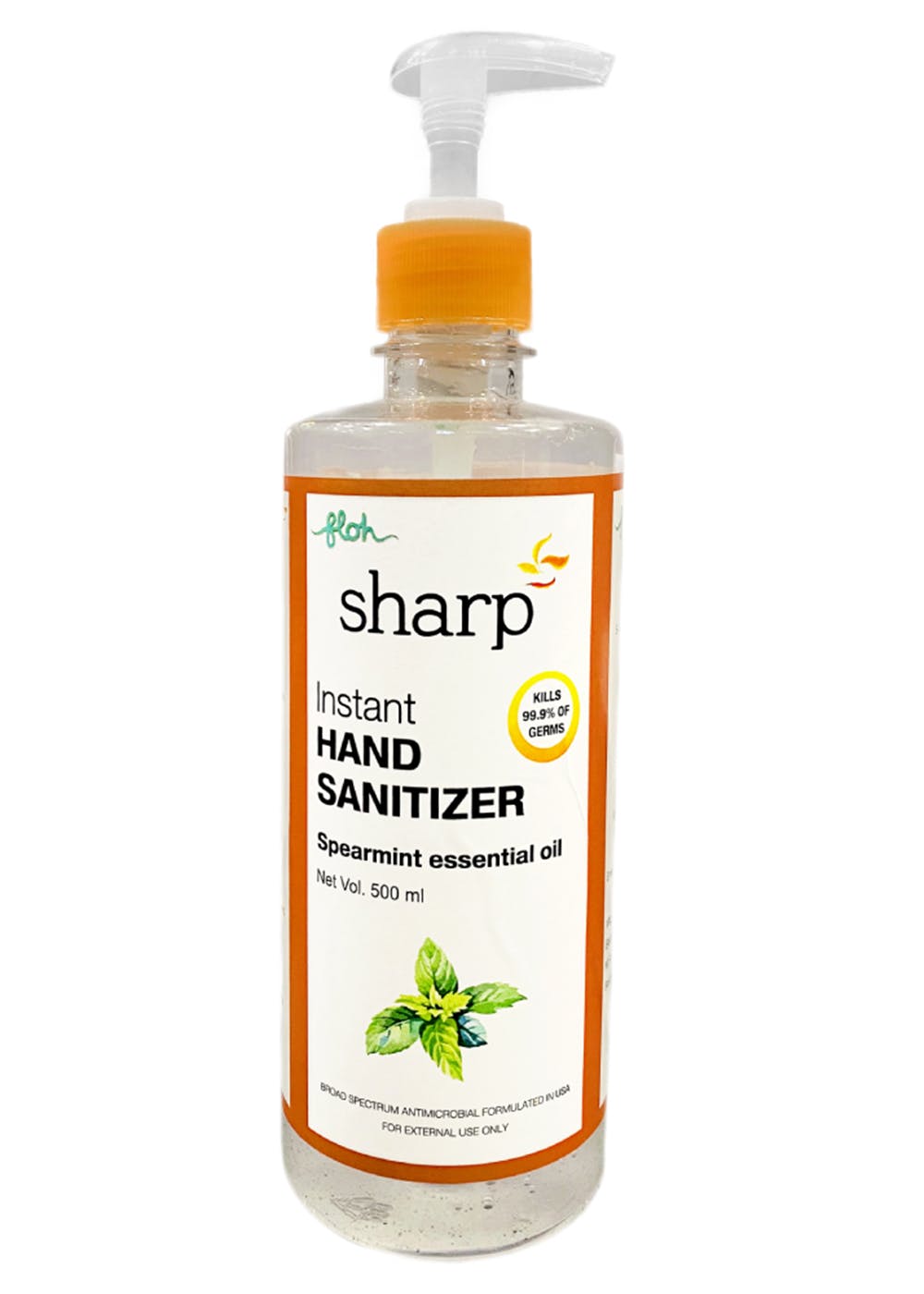 Sharp Hand Sanitizer With 70% IPA and vitamin E- 500ml