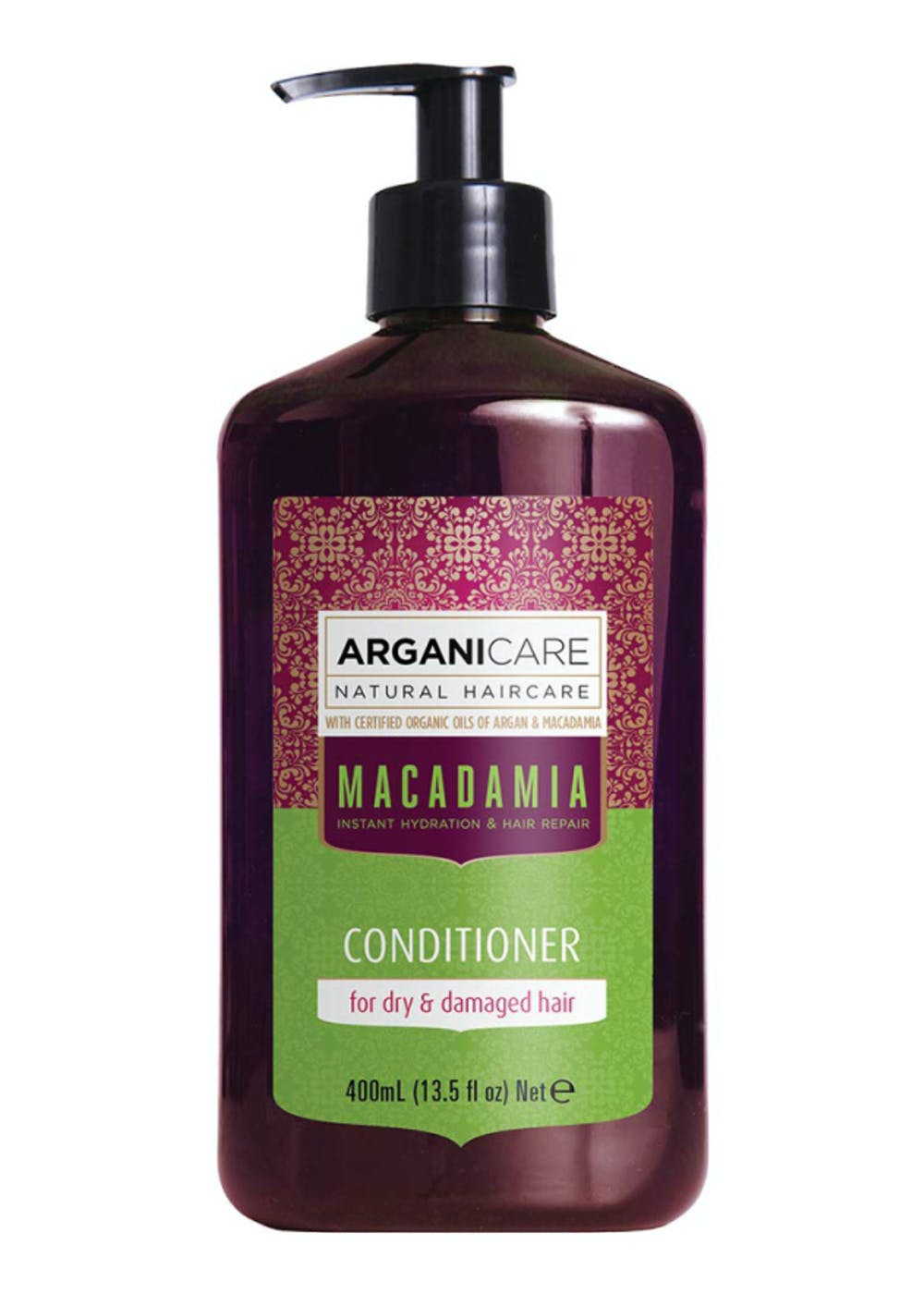 Organic Argan Oil Macadamia Conditioner (400ml)