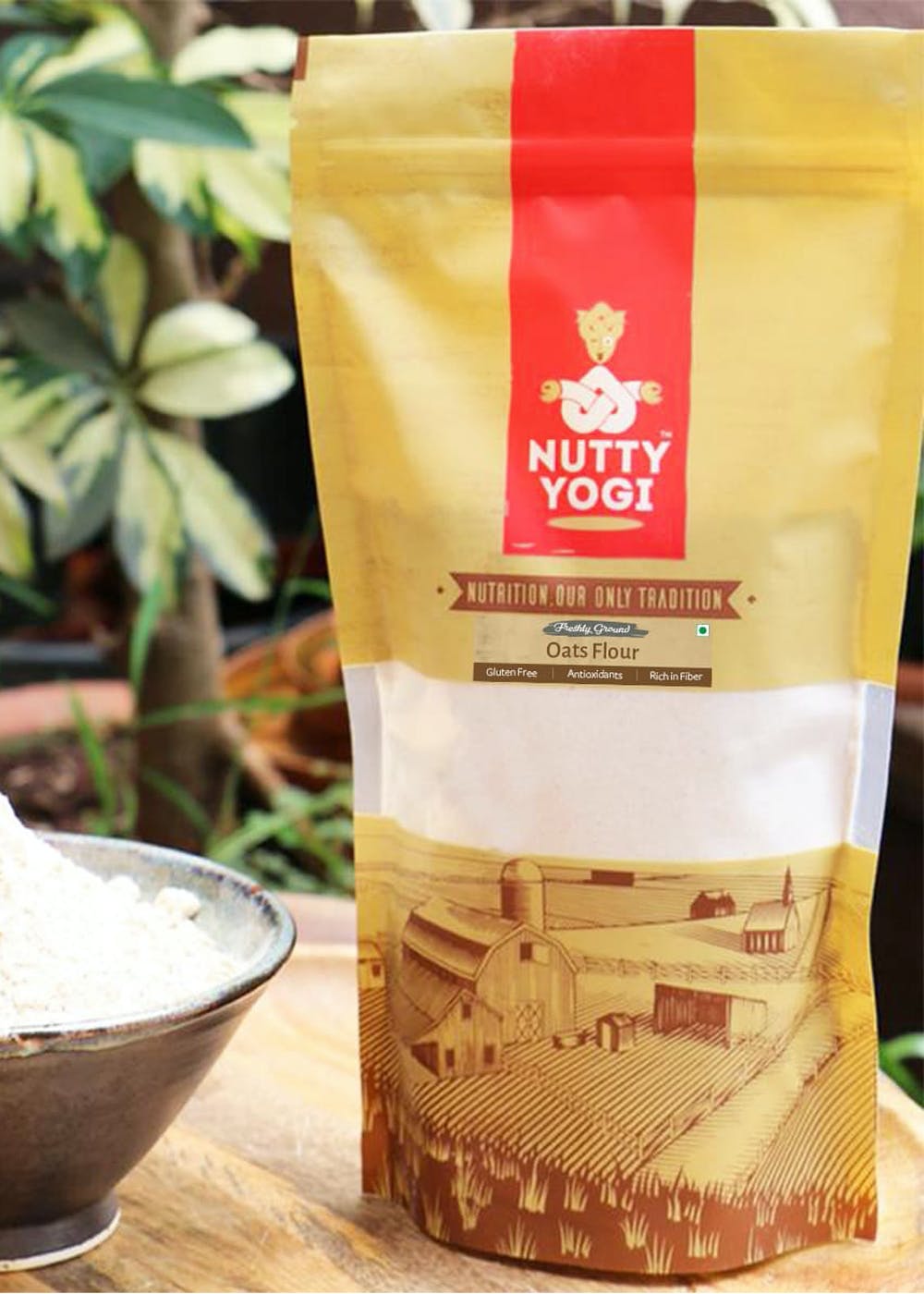 Get GlutenFree Oats Flour (500g) at ₹ 170 LBB Shop