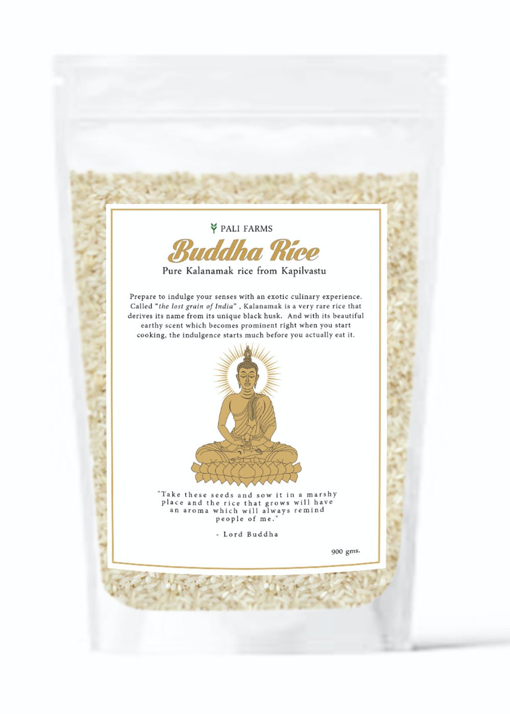 Pure Kalanamak Buddha Rice (900g)