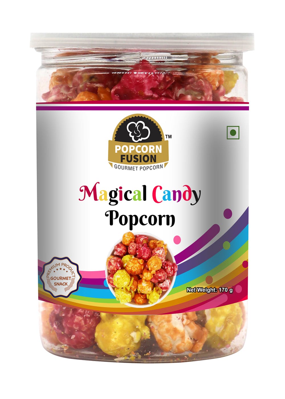 Gourmet Popcorn-Fruity Candy Popcorn- 170g