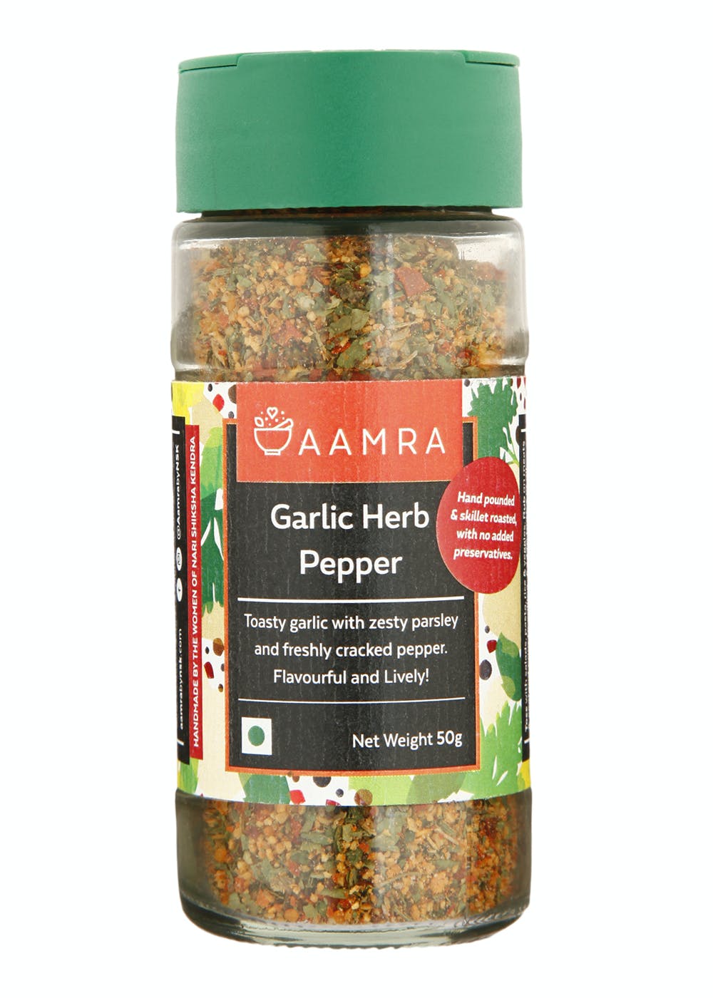 Garlic Herb Pepper Seasoning- 50gm