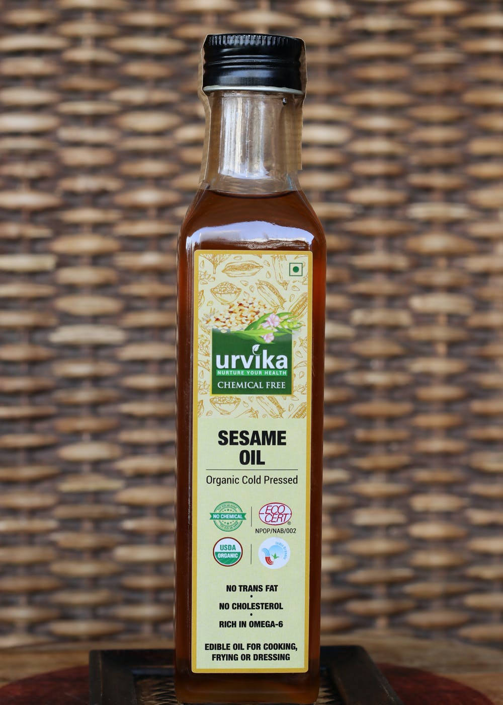 Get Organic Cold Pressed Sesame Oil (250ml) at ₹ 265 LBB Shop