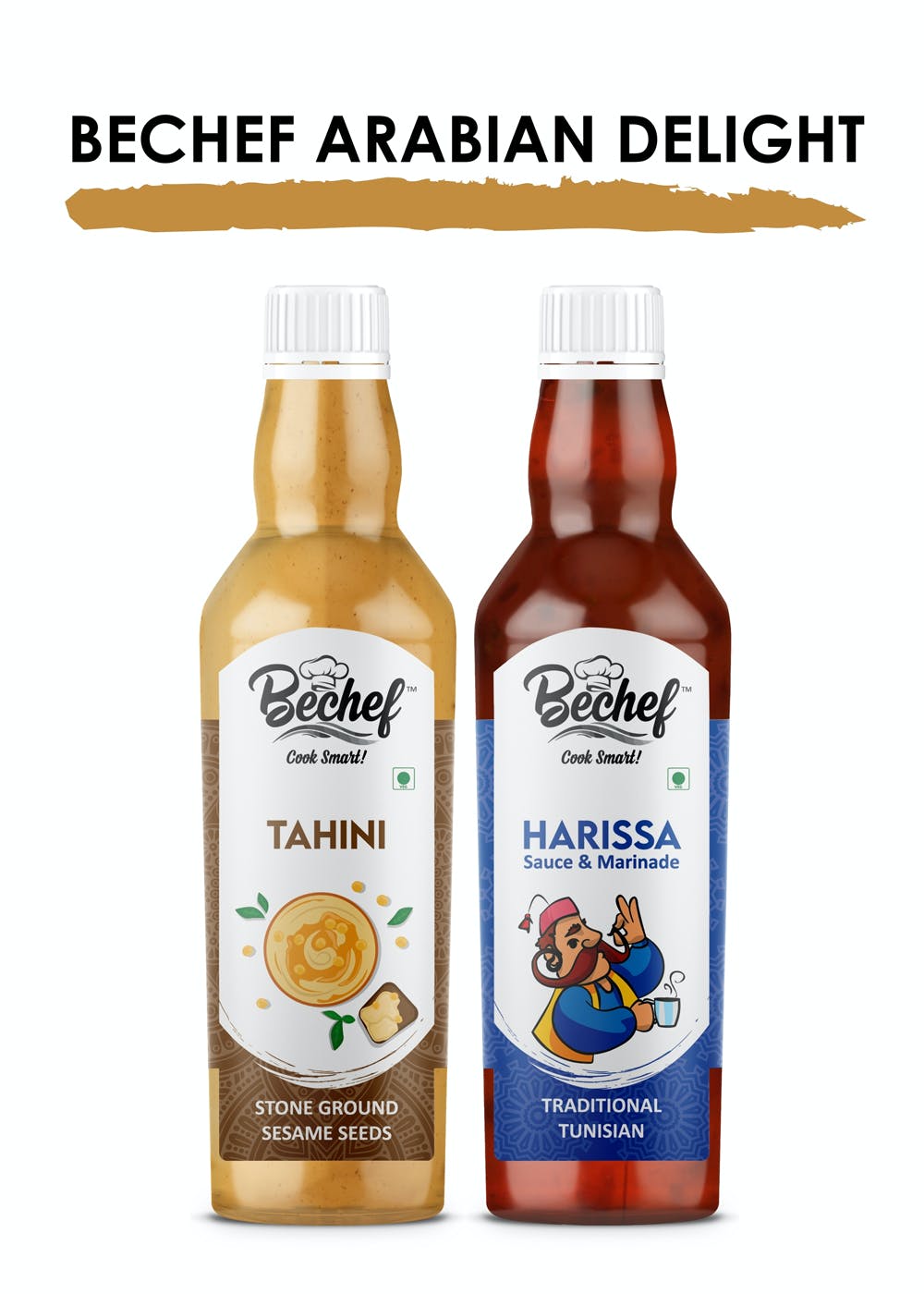 Get Arabian Delight Combo Tahini & Harissa Sauce Set of 2 at ₹ 500