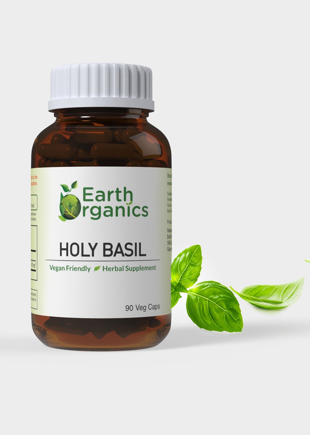 Holy Basil/Tulsi Capsules - 90 Capsules