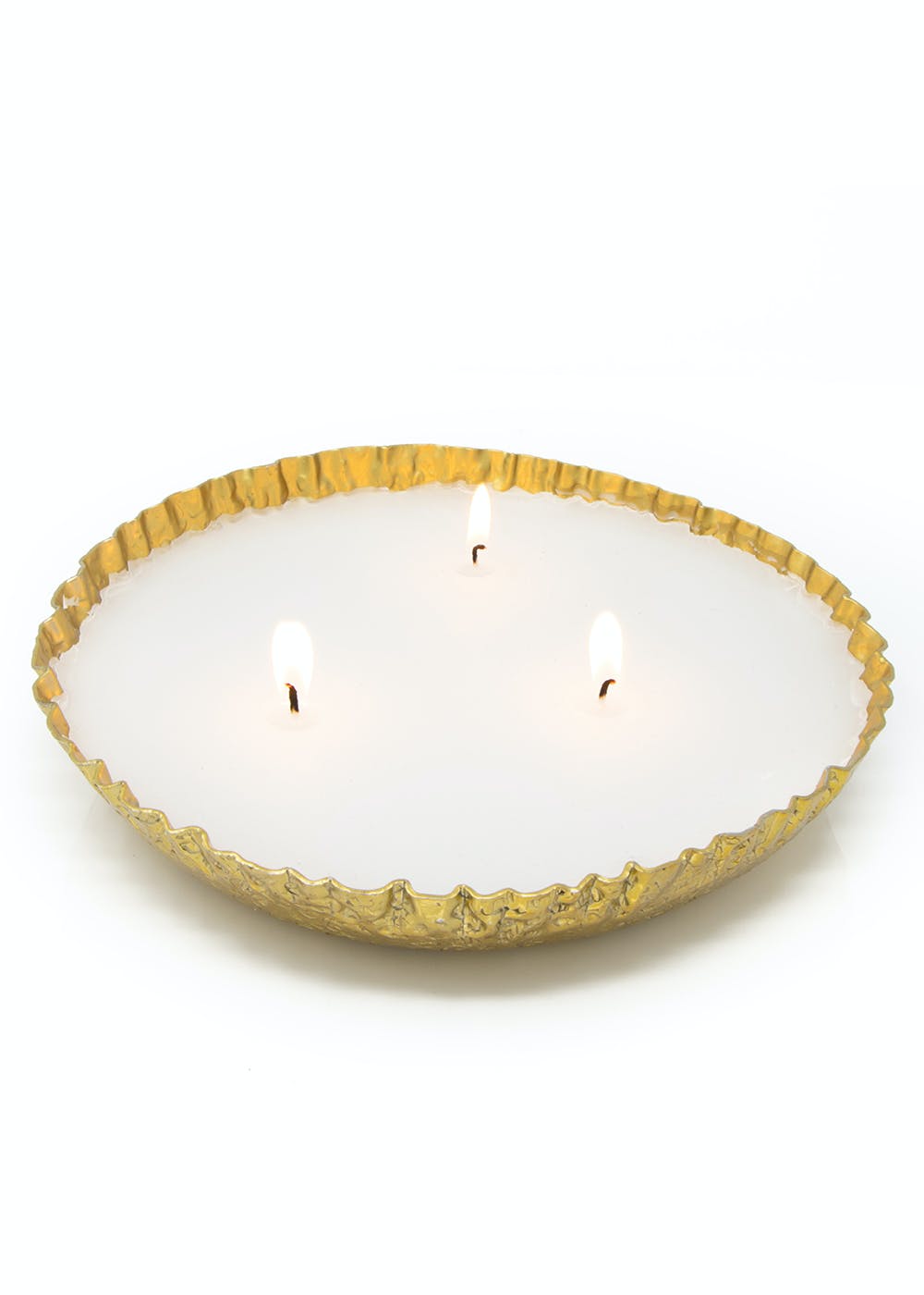 Benares Urli Candle - Golden