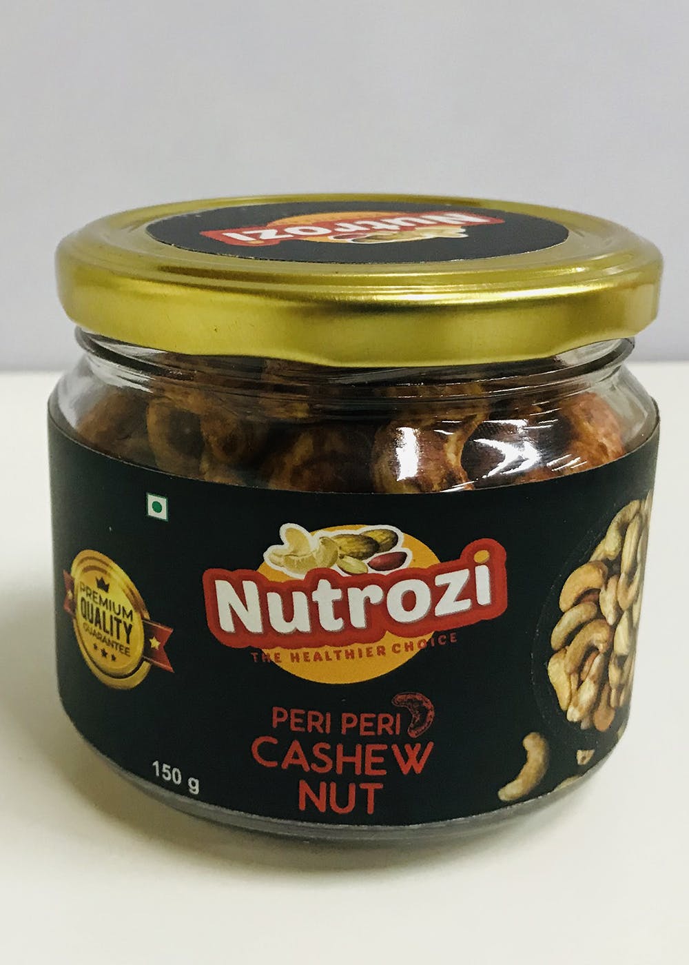 Premium Peri Peri flavored Cashew Nuts-150gm