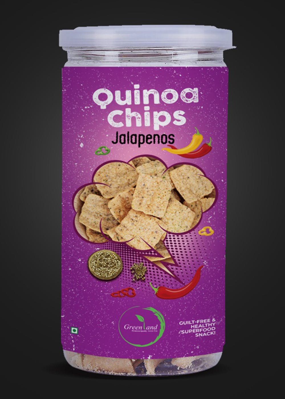 Get Jalapenos Quinoa Chips150gm at ₹ 130 LBB Shop