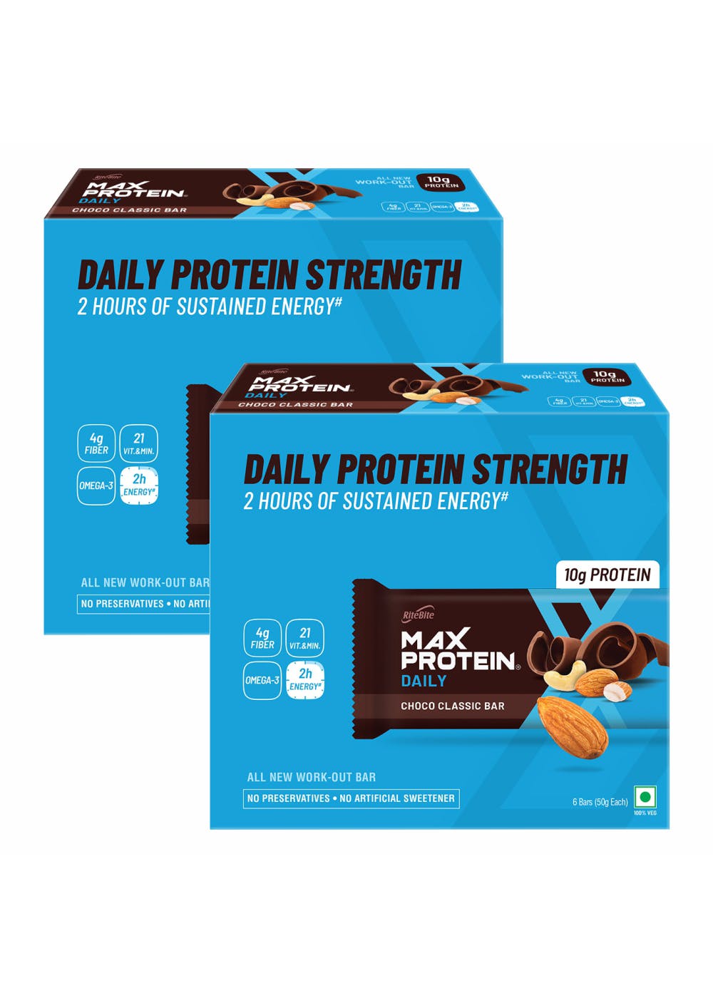 Get Daily Choco Classic Bars 600g - Pack of 12 (50g x 12) at ₹ 619 ...
