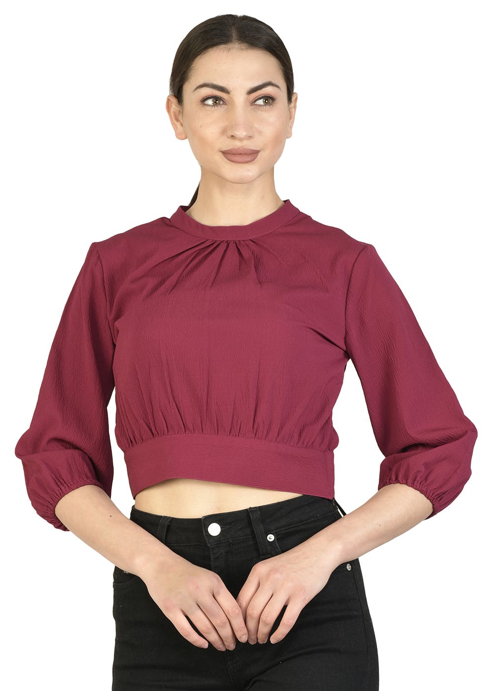 Get Premium Executive Crop Top at ₹ 1099 | LBB Shop