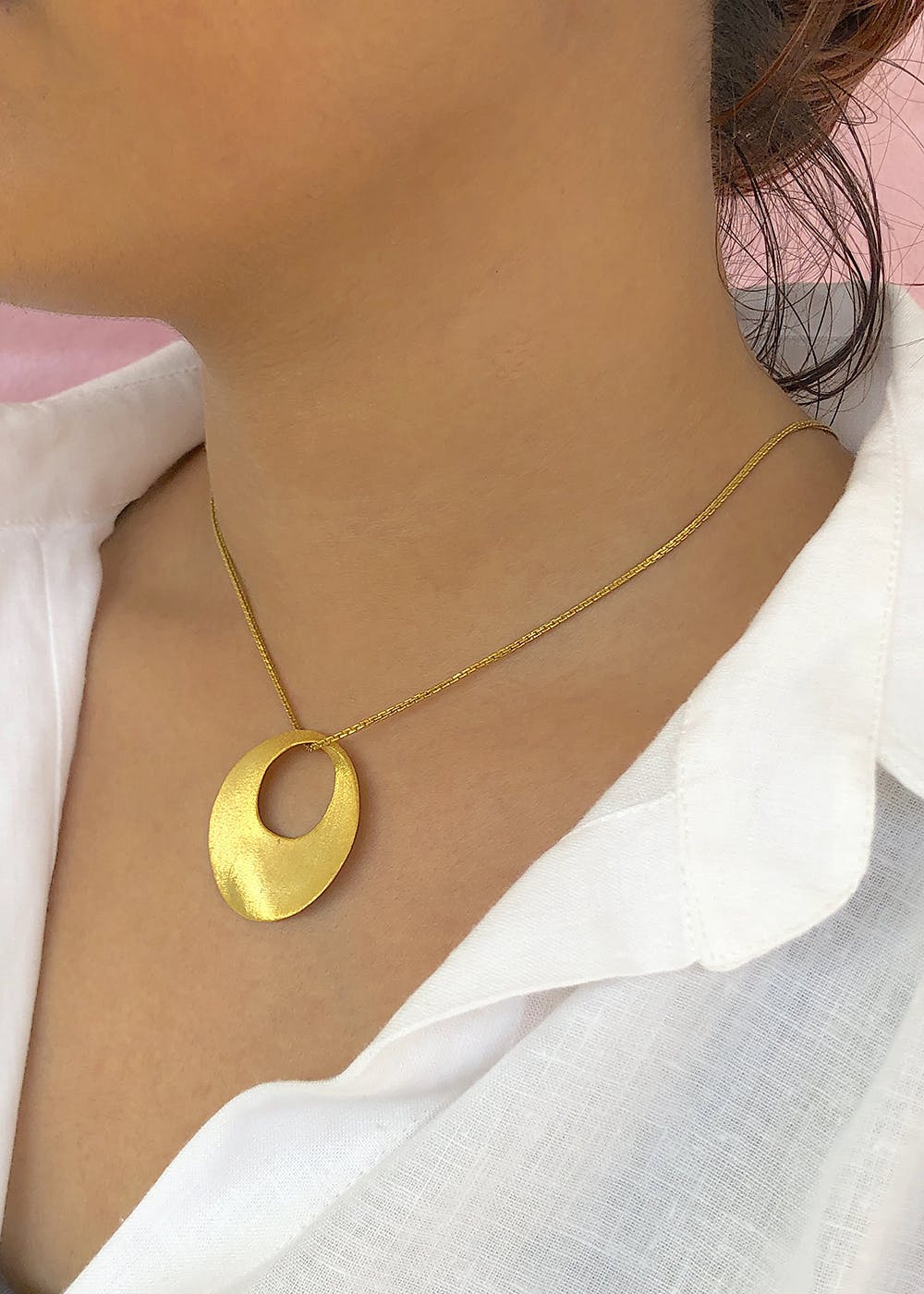 Get Gold Plated Circular Pendant at ₹ 1495 | LBB Shop