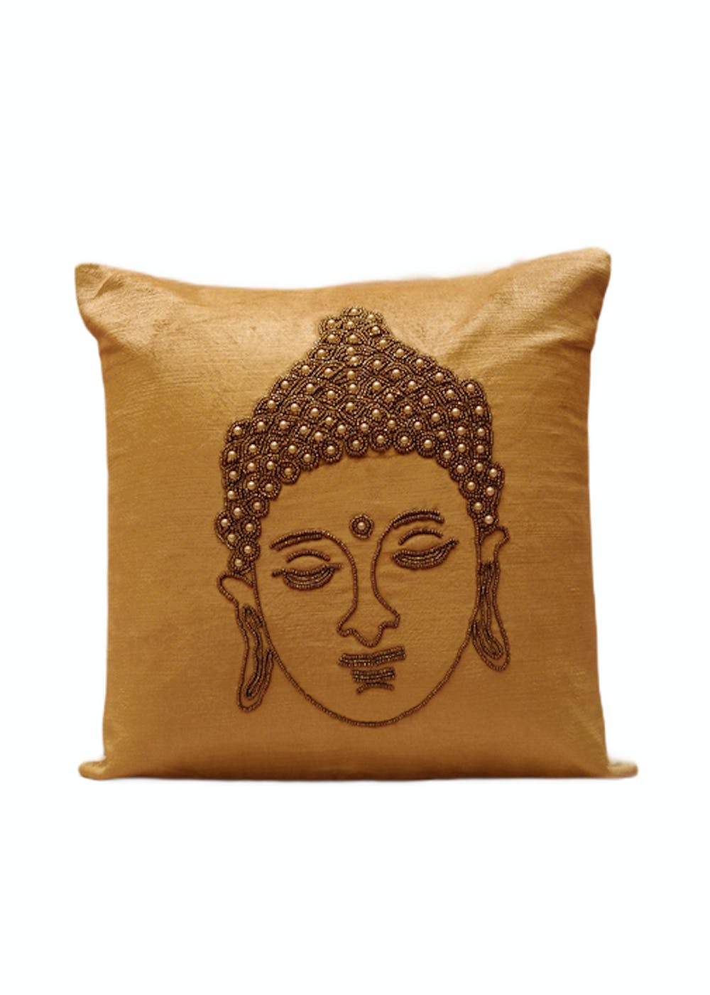 Get Buddha Cushion Cover (Beige) at ₹ 699 | LBB Shop