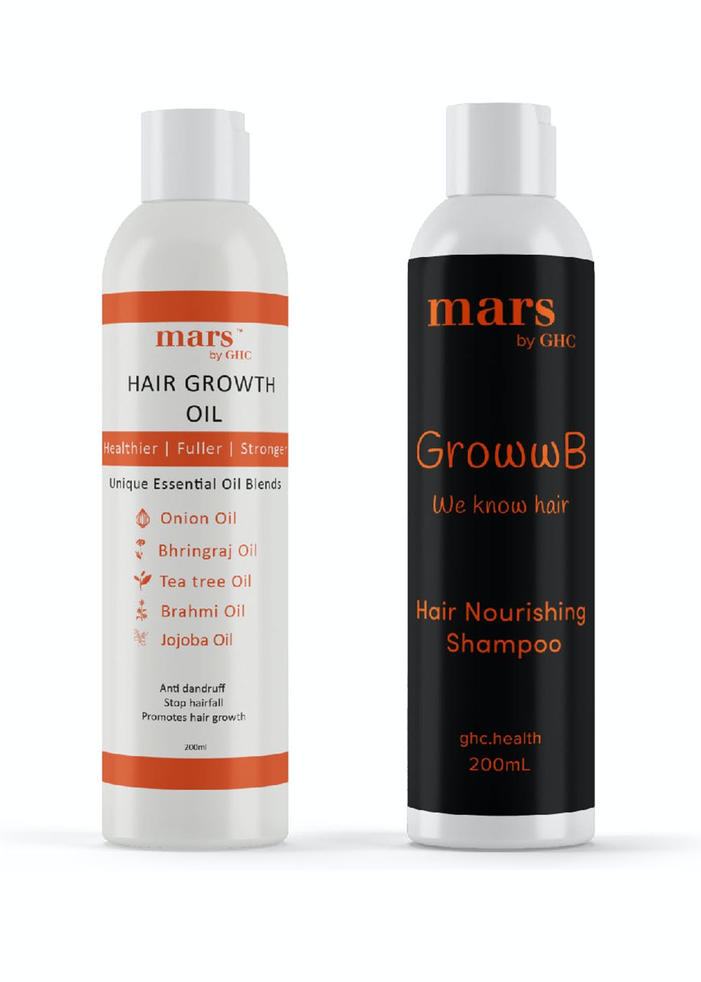 mars by GHC Beard Growth Oil  200 ml Pack of 1  Promotes Thicker Beard  Growth