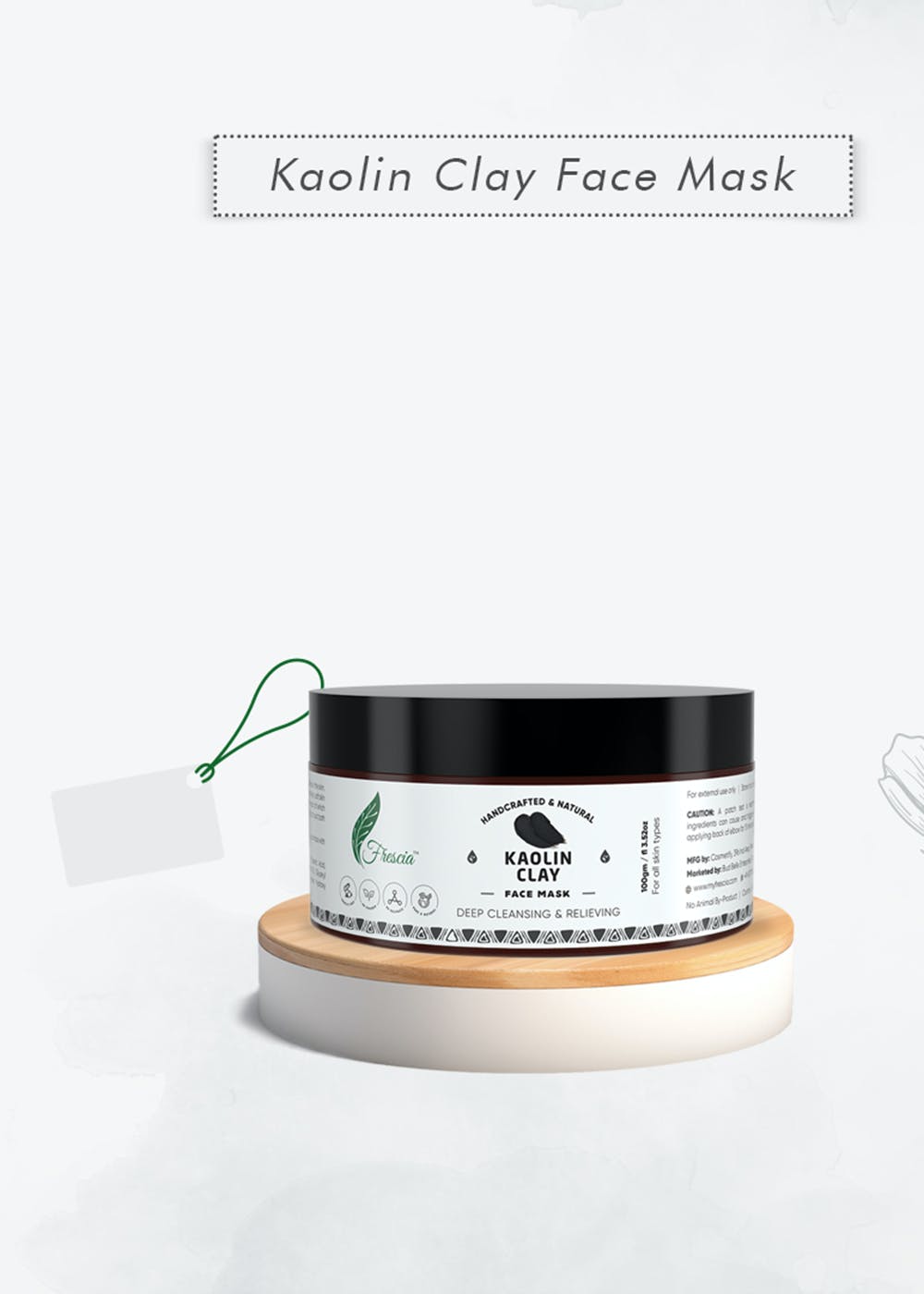 Kaolin Clay Face Mask – 100gm