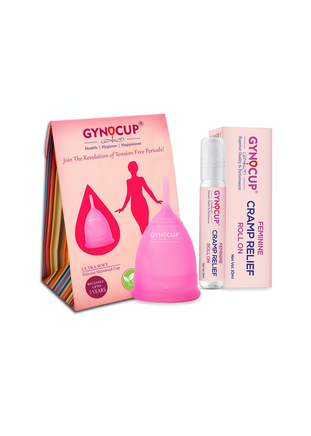 Get Menstrual Cup & Cramp Relief Combo at ₹ 499 | LBB Shop