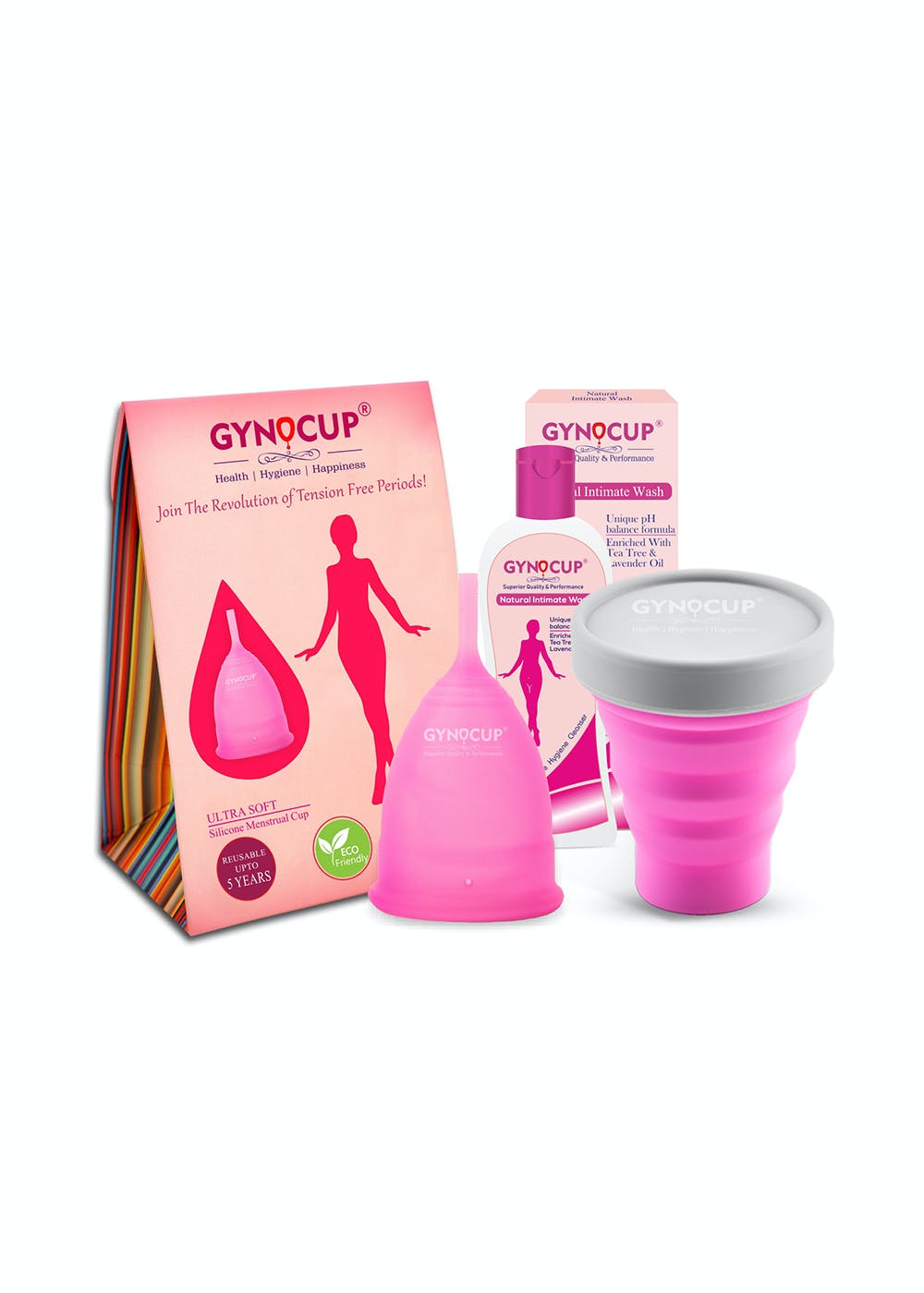 Menstrual Cup & Female Intimate Wash Combo