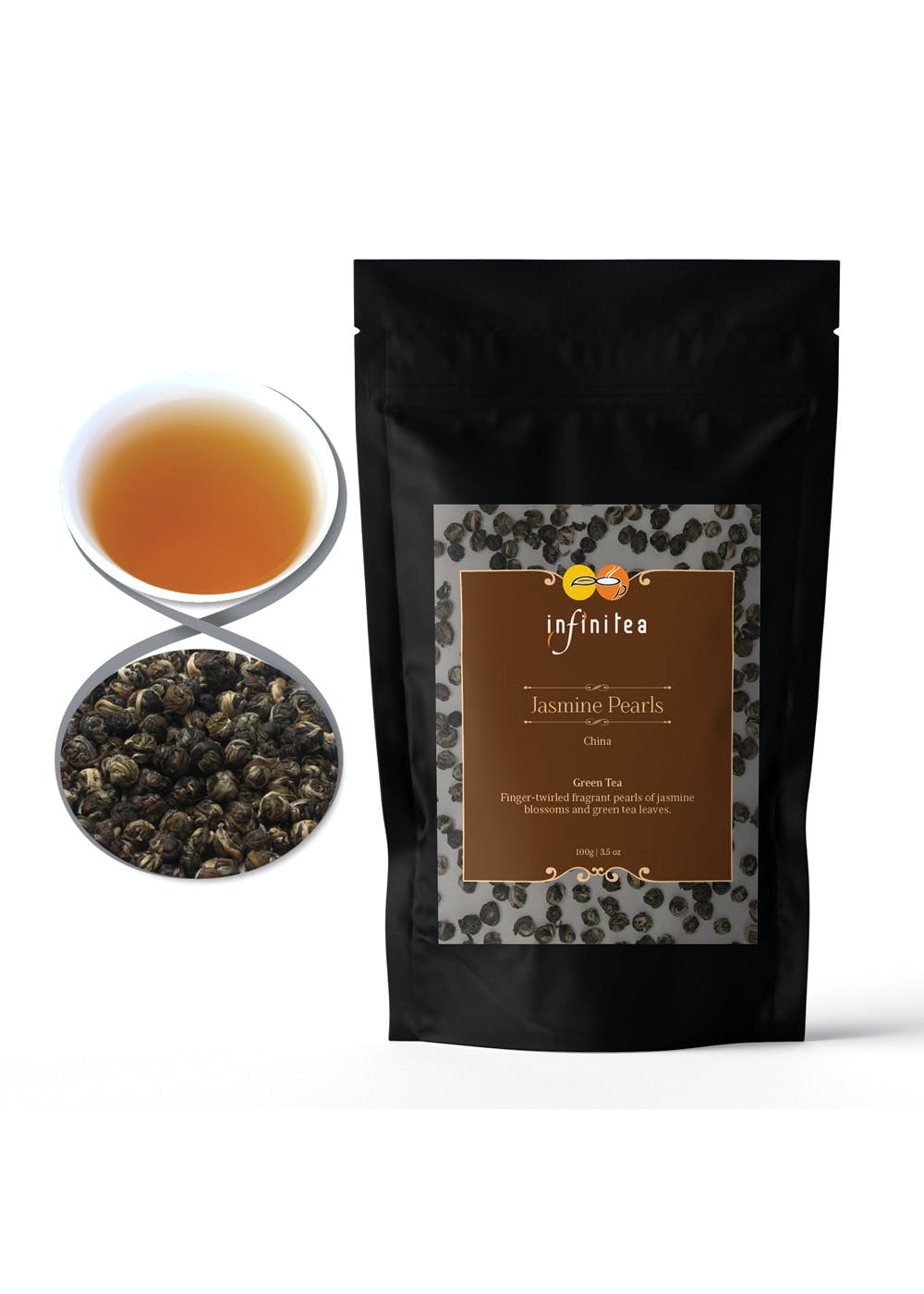 Get Jasmine Pearls - Green Tea (100gm) at ₹ 1800 | LBB Shop