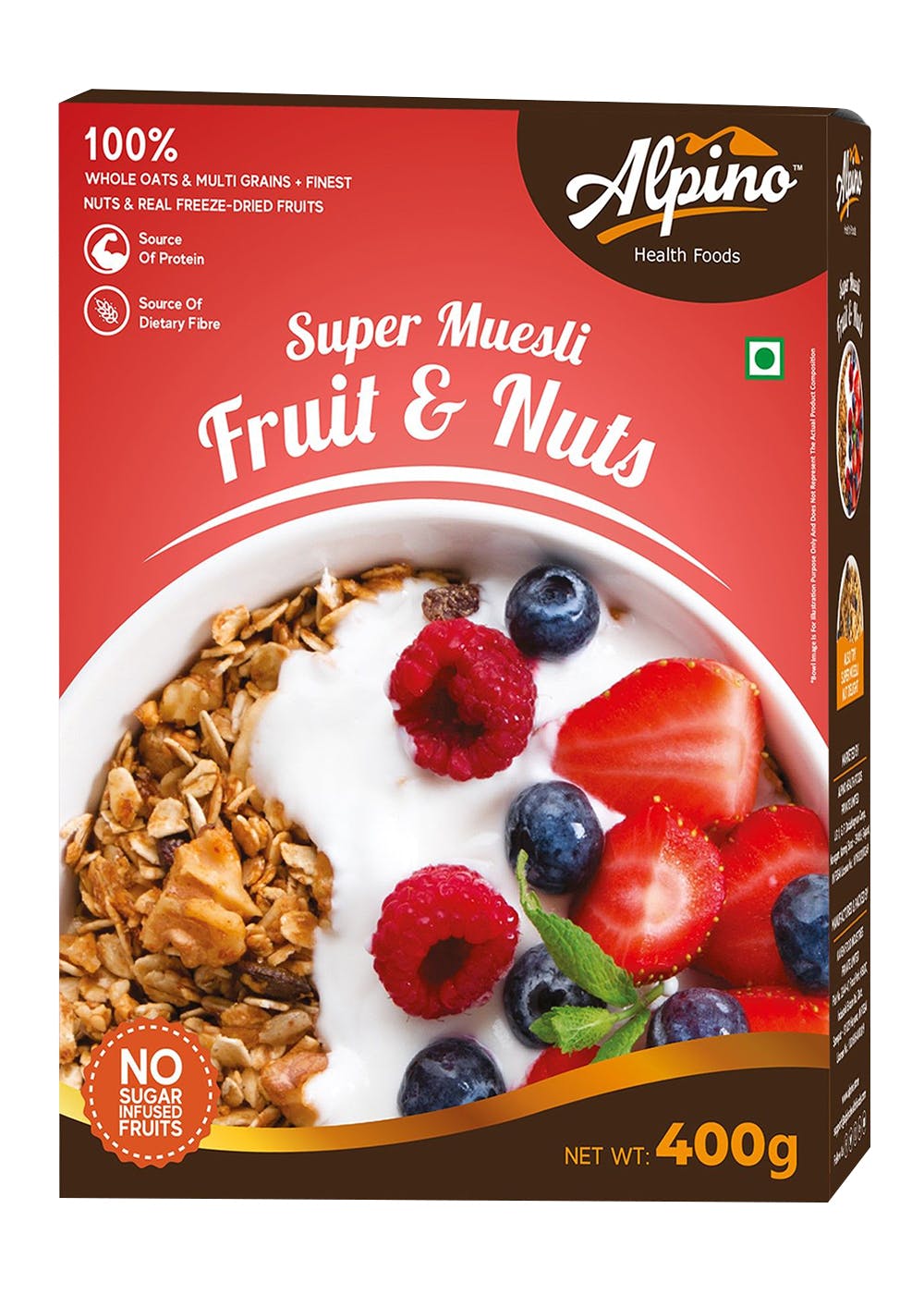 Get Super Muesli Fruit & Nuts 400 G at ₹ 289 LBB Shop