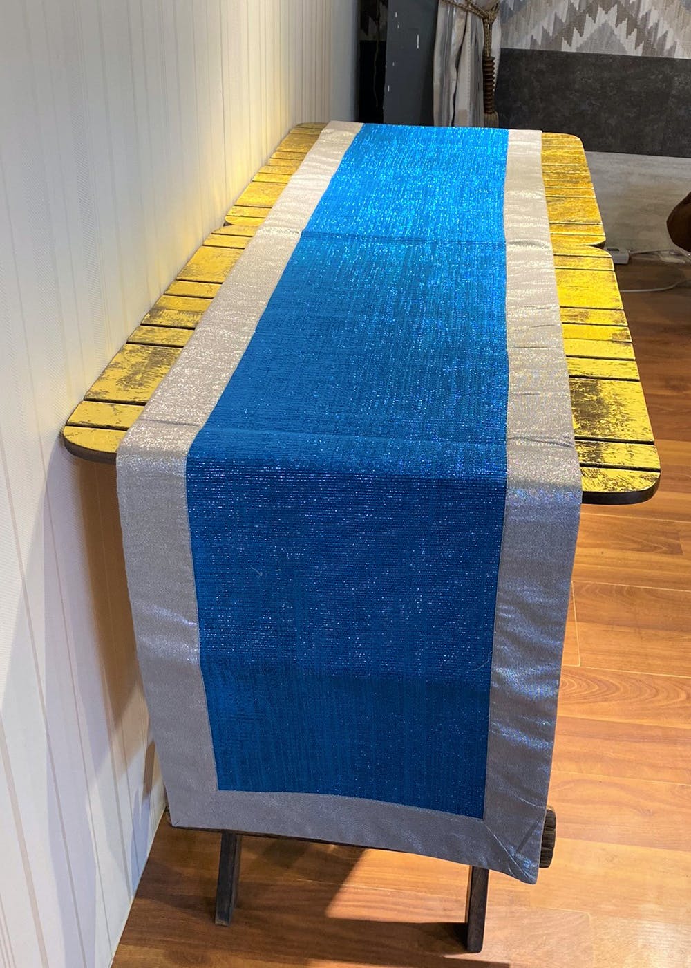 Table Runner - Denim Blue Diamond edge – Humble Hilo | Creating a Common  Thread