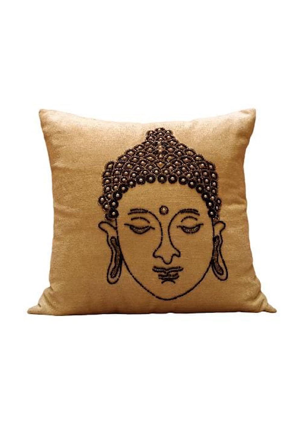 Buddha Cushion Cover (Cream)